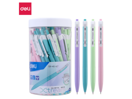 DELI HEMIJSKA OLOVKA  XTREAM MIX PASTELNIH BOJA 1/50 plavi ispis EQ03336