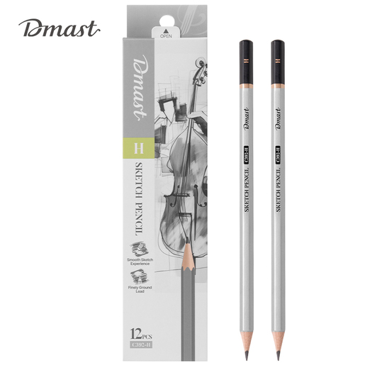 DELI GRAFITNA OLOVKA  ZA SKICIRANJE H DMAST PEBEO 1/12 EC392-H