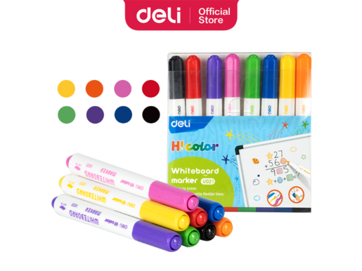 DELI FLOMASTERI  ZA BELU TABLU EU021