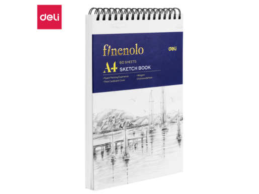 DELI BLOK ZA CRTANJE  Sketch book, A4, 60 lista, 160g EC276