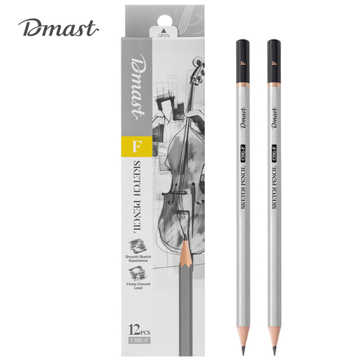 DELI GRAFITNA OLOVKA  ZA SKICIRANJE F DMAST PEBEO 1/12 EC392-F