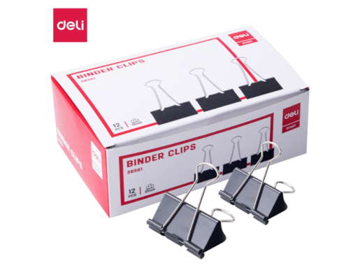 DELI ŠTIPALJKE ZA PAPIR  51mm E38561