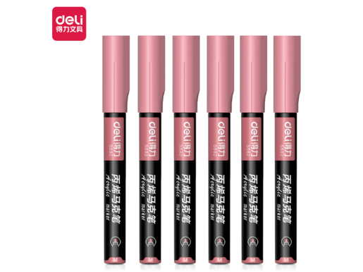 DELI MARKER  AKRILNI PASTEL PINK R19 S584 R19