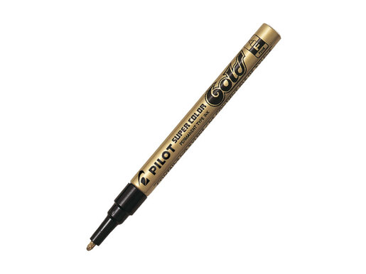 PILOT MARKER  SUPER COLOR ZLATNI F