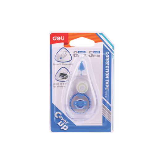 DELI KOREKTOR  U TRACI (ne vidi se prilikom kopiranja) 5mm×6m EH21801