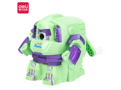 DELI ROTACIONI REZAČ  ZA OLOVKE ROBOT ZELENI 0729