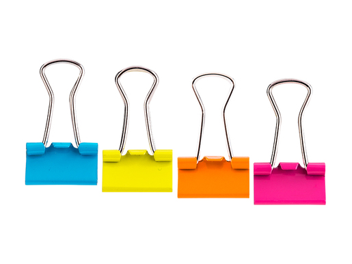 DELI ŠTIPALJKE ZA PAPIR  U BOJI 15x0,4mm E8557