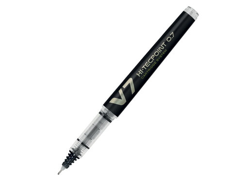 PILOT ROLER  V7 HI-TECPOINT 0.7 REFILLABLE CRNI