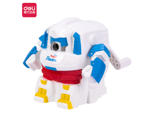 DELI ROTACIONI REZAČ  ZA OLOVKE ROBOT BELI 0729