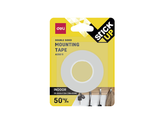 DELI OBOSTRANO LEPLJIVA TRAKA  - 25.4mm*1.5m - pena ekstra jaka -50kg/m2 EA35201