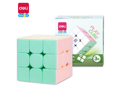 DELI RUBIKOVA KOCKA  3 NIVOA PASTEL 55x55x55mm YP102