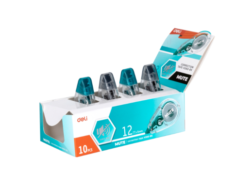 DELI KOREKTOR U TRACI  MUTE (bešumni) 5mmx12m EH360-BX