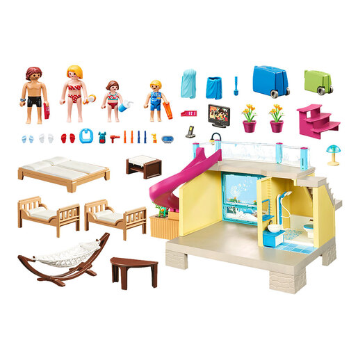 Playmobil Family Fun Bungalov sa bazenom