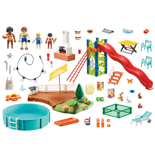 Playmobil City Life Zabava na bazenu