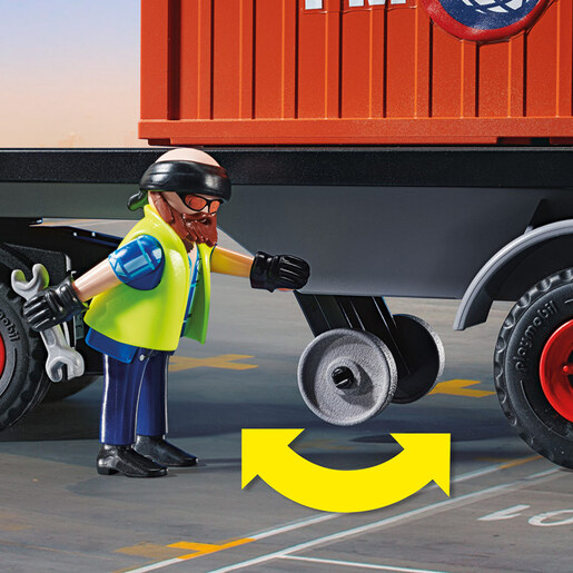 Playmobil City Action Kamion sa kontejnerom