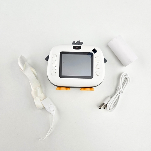 Dečiji Sivi Digitalni Fotoaparat Sa Štampačem