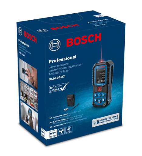 Bosch Professional Laserski daljinomer GLM 50-22 0601072S00