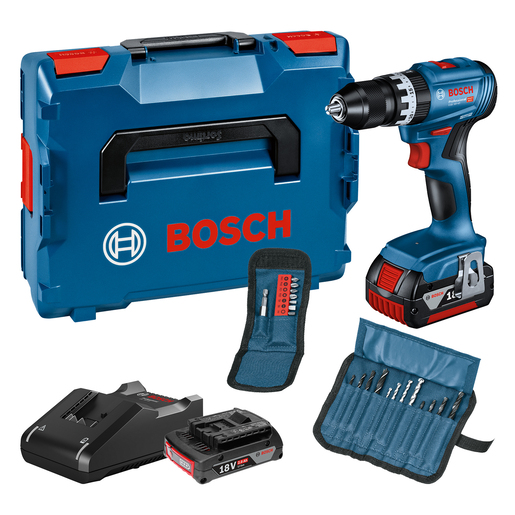 Bosch Professional Aku vib. buš GSB 185 1x2.0+pribor kofer 06019K3102