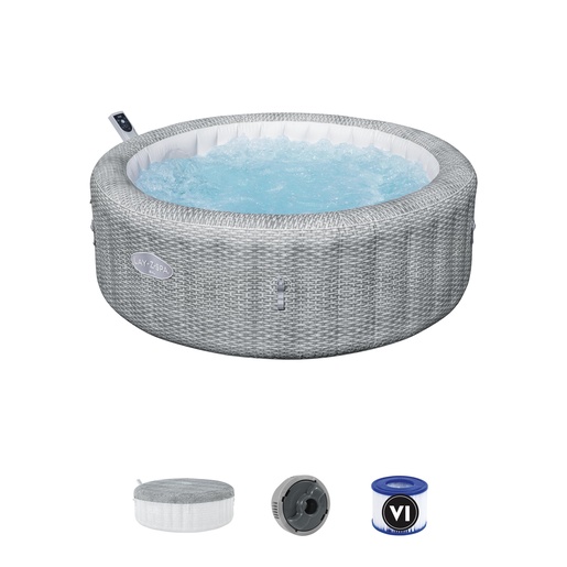 Bestway Đakuzi Bali 1.96mx71cm sivi ratan  980l