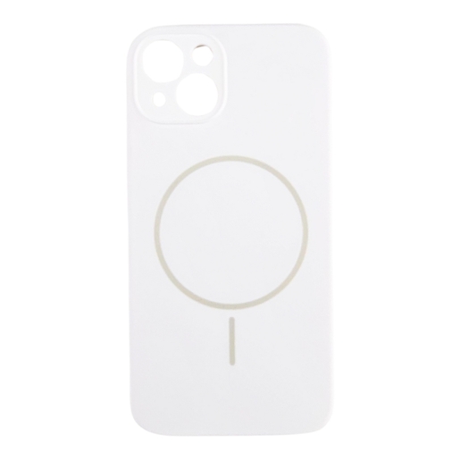 Magsafe Lux iPhone 15, White Silikonska Maska