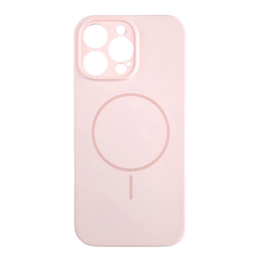 Magsafe Lux iPhone 16 Pro, Powder Pink Silikonska Maska