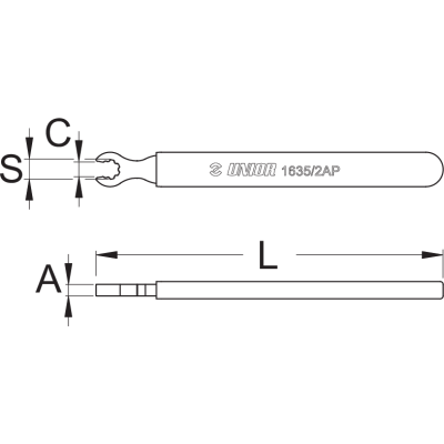 UNIOR Ključ za Mavic R-sys niple 1635/2AP 623449