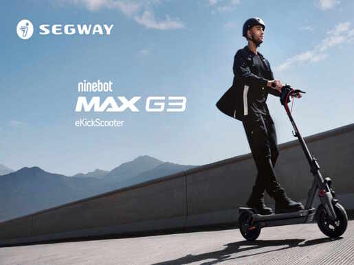 Segway električni trotinet KickScooter MAX G3 I