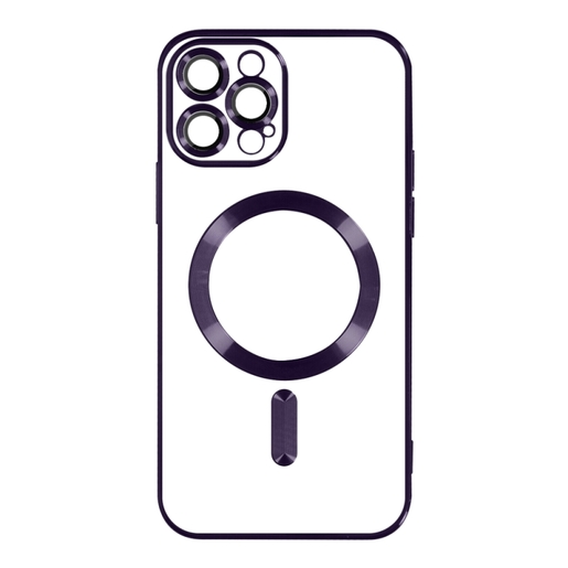 Magsafe iPhone 16 Pro Max, Lila Silikonska Maska