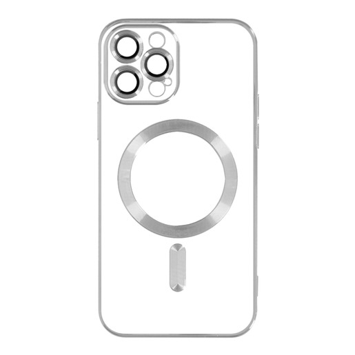 Magsafe iPhone 16 Pro Max, Silver Silikonska Maska