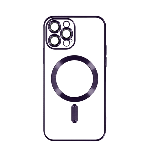 Magsafe iPhone 16 Pro, Lila Silikonska Maska