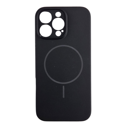 Magsafe Lux iPhone 16 Pro, Black Silikonska Maska