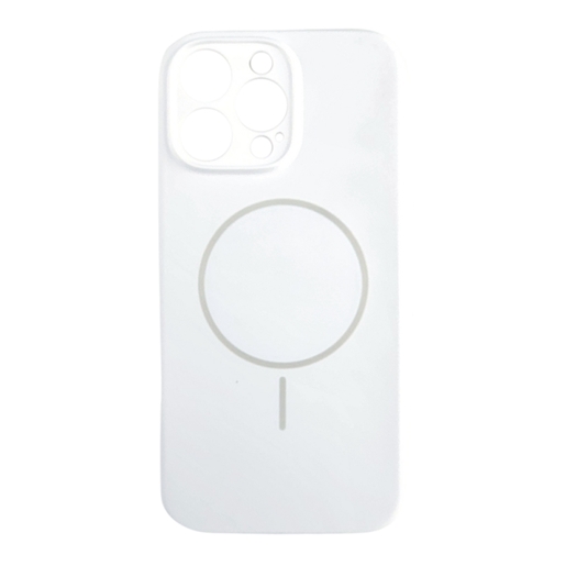 Magsafe Lux iPhone 16 Pro Max, White Silikonska Maska