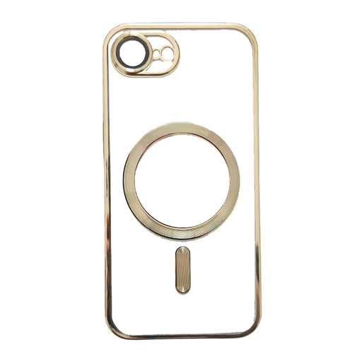 Magsafe iPhone 16E, Gold Silikonska Maska