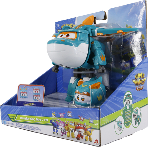 SUPER WINGS transformacija Tino i Tino drugar