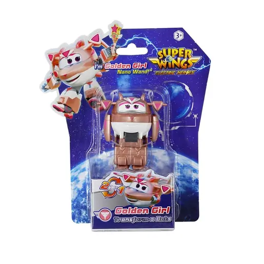 SUPER WINGS Transform-a-bots Golden Girl