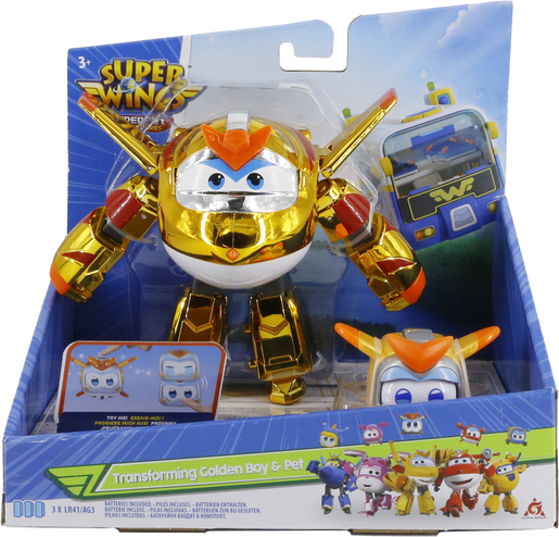 SUPER WINGS transformacija Golden Boy i drugar