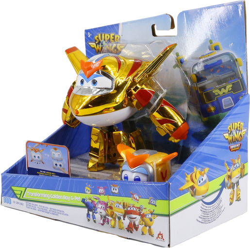 SUPER WINGS transformacija Golden Boy i drugar