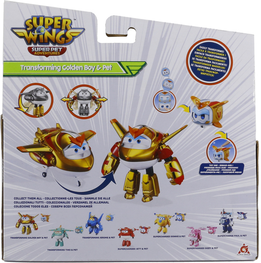 SUPER WINGS transformacija Golden Boy i drugar