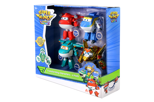 SUPER WINGS transformacija 4pk-Supercharged avion i Golden Boy i Tino i Tony