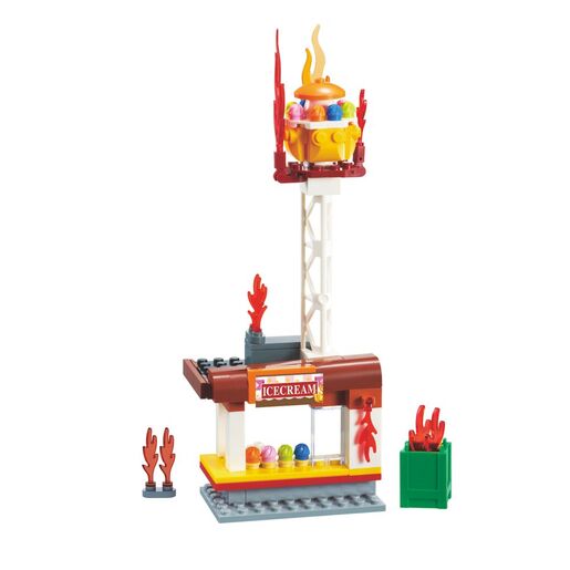 Wise Blocks -  Sklopivi auto Advanced na daljinsko upravljanje- Dessert Shop Rescue