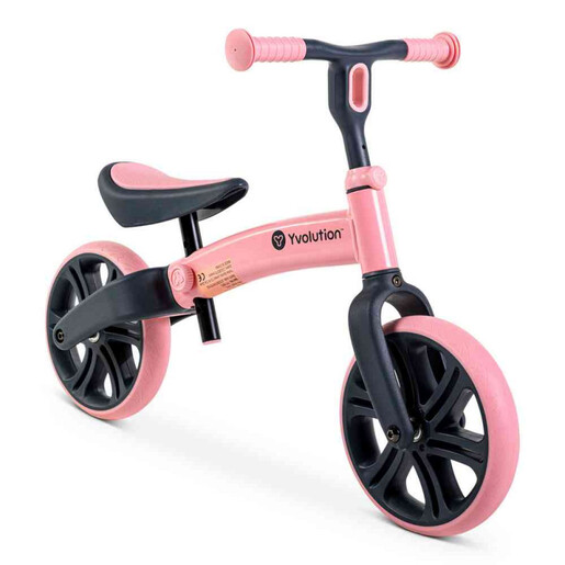 Yvolution Velo junior balance bicikl roze