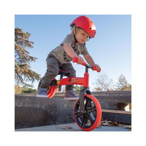 Yvolution Velo junior balance bicikl crveni