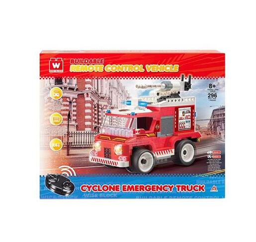 Wise Blocks - Vatrogasni kamion na daljinsko upravljanje