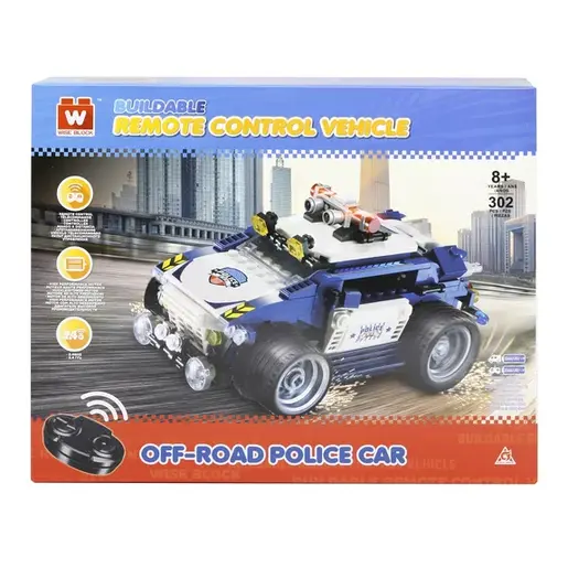 Wise Blocks - Terenski policijski automobil na daljinsko upravljanje