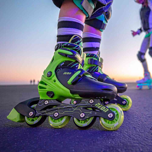Yvolution NEON COMBO roleri VEL 30-33 zeleni