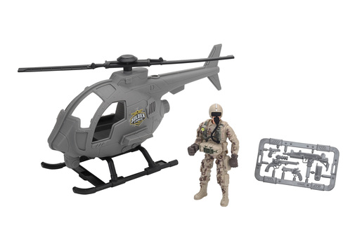 Soldier patrol patrola na misiji helikopter playset
