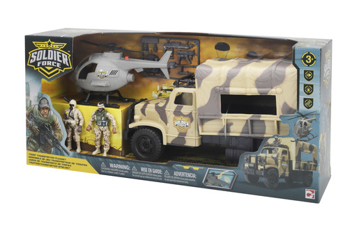 Soldier Force kamion transporter playset