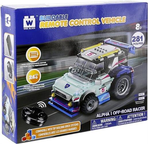 Wise Blocks - Mini Alfa trkački automobil na daljinsko upravljanje