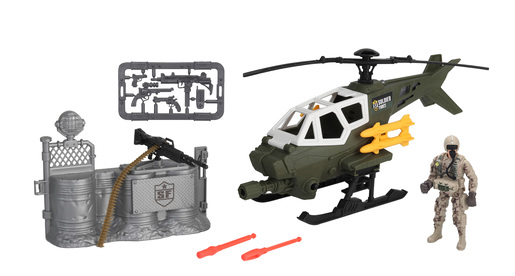 Soldier Force odbrana bunkera helikopterom  playset