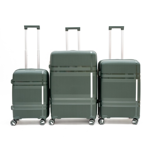 Bolzz Set kofera Voyage 3/1 green BOLKOFVOGREEN